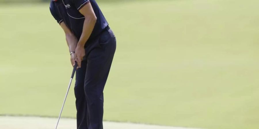 Martin Kaymer wurde beim Turnier in Dublin in Ohio Dritter. Foto: Jay Laprete/AP