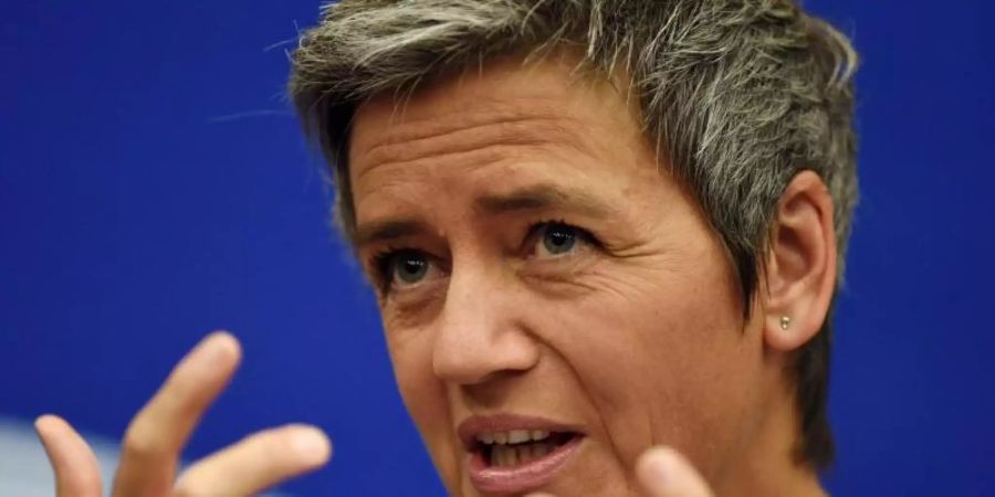 «Wenn man sich zum Beispiel Filme im Internet-Streaming ansieht, ist das sehr energieintensiv», sagt Margrethe Vestager. Foto: Patrick Seeger/epa/dpa
