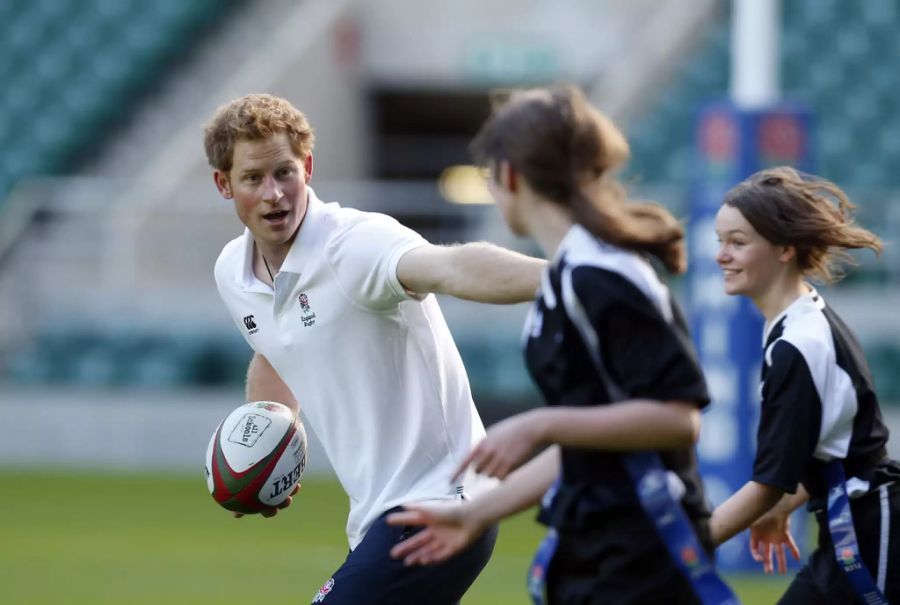 Rugby prinz harry