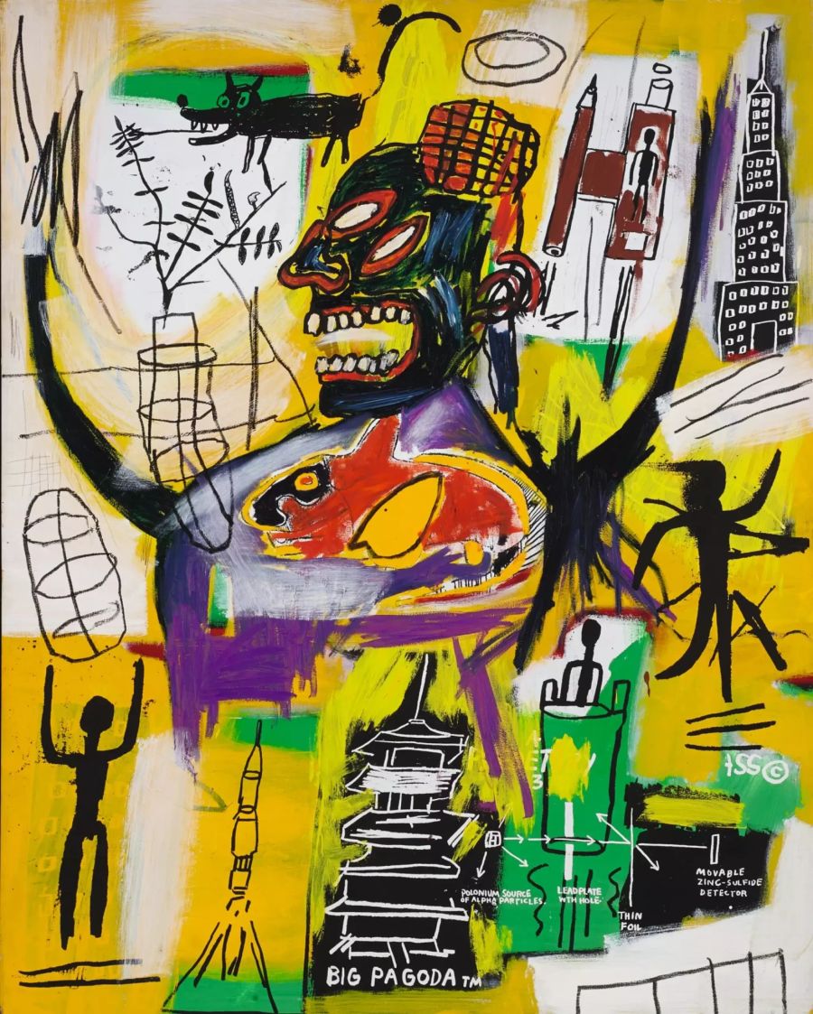 zeitgenössische Kunst Basquat