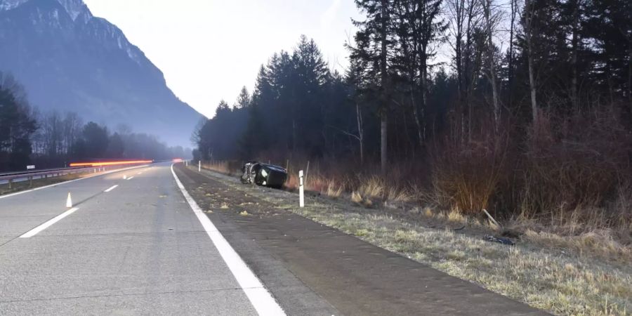 Selbstunfall auf A3