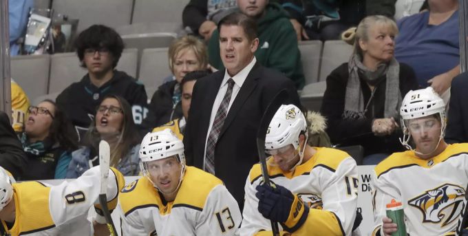 Nashvilles Headcoach Peter Laviolette bezeichnet Roman Josi als den «konstantesten» Spieler in seinem Team. Roman Josi Peter Laviolette