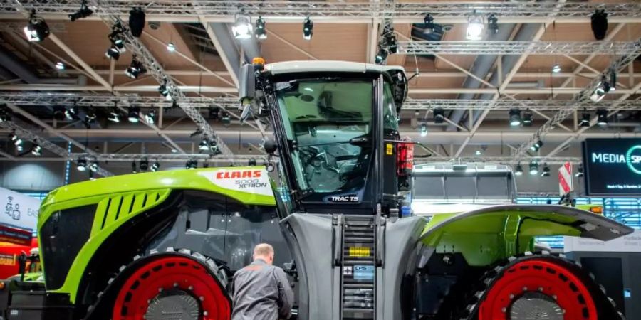 Rund 2.800 Aussteller präsentieren vom 10. bis 16. November ihre Neuheiten auf der internationalen Ausstellung für Landtechnik. Foto: Hauke-Christian Dittrich/dpa