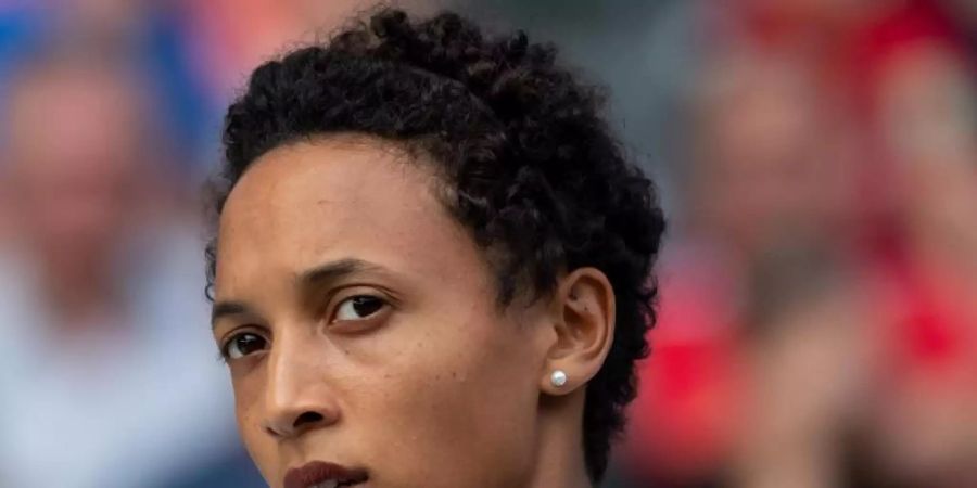 Kritisiert die Vergabe der WM in Katar: Malaika Mihambo. Foto: Sven Hoppe