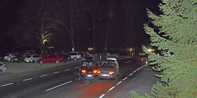 Die beiden Fahrzeuglenker blieben unverletzt. Unfall