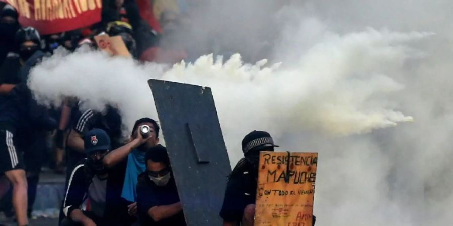 Gewaltsame Auseinandersetzungen in Santiago de Chile