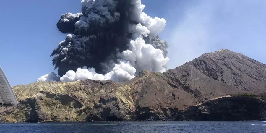 Neuseeland Vulkan Ausbruch