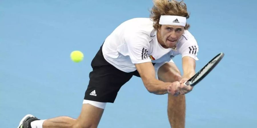 Musste in Australien die nächste Pleite hinnehmen: Alexander Zverev. Foto: Tertius Pickard/AP/dpa