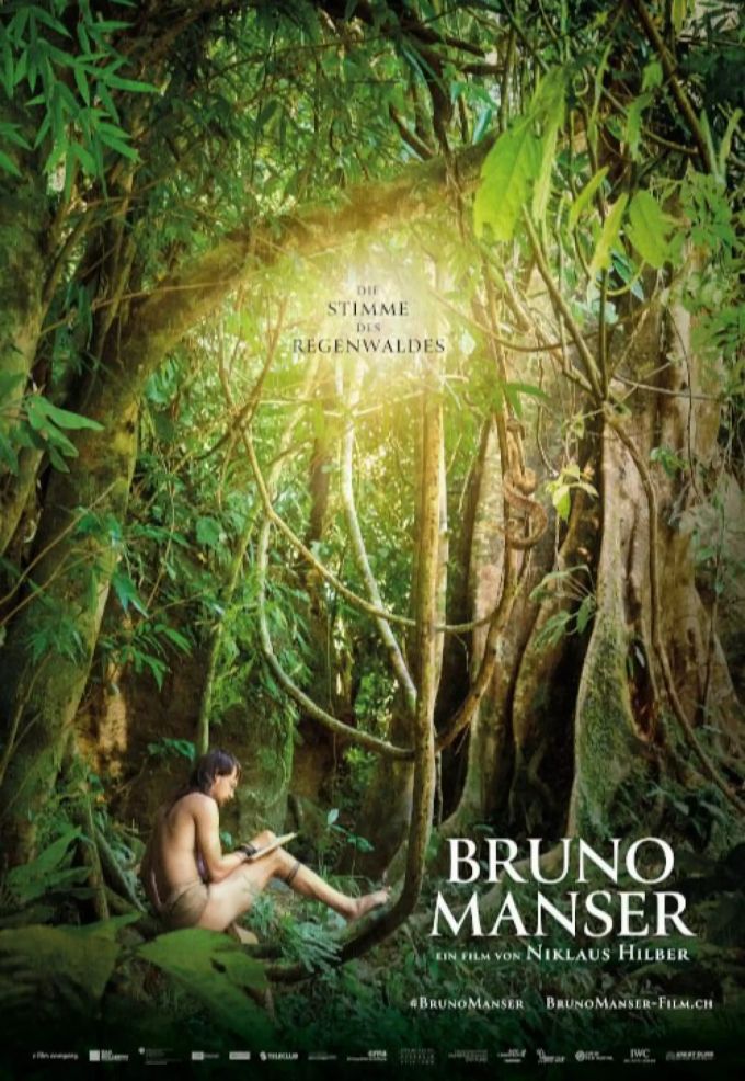 Das Cover von «Bruno Manser – Die Stimme des Regenwaldes». bruno manser Cover