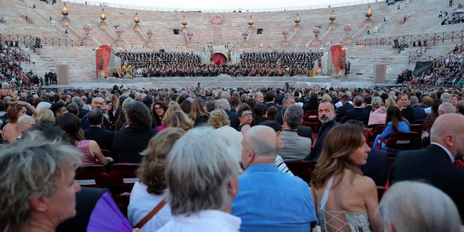 Galakonzert Verona Oper Weltkulturerbe