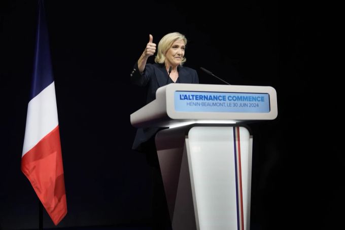 Frankreich Marine Le Pen