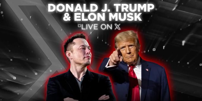 Donald Trump und Elon Musk: Zwei Männer mit grossen Egos führten am Montagabend ein Gespräch auf X. Elon Musk Donald Trump