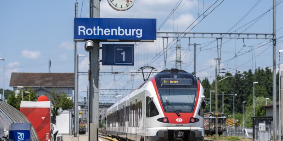 In der Amtszeit von Büchler hat Rothenburg auch einen neuen Bahnhof erhalten. )Archivaufnahme)