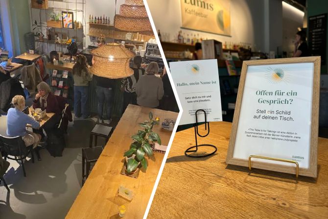 Berner Cafe Sprechen