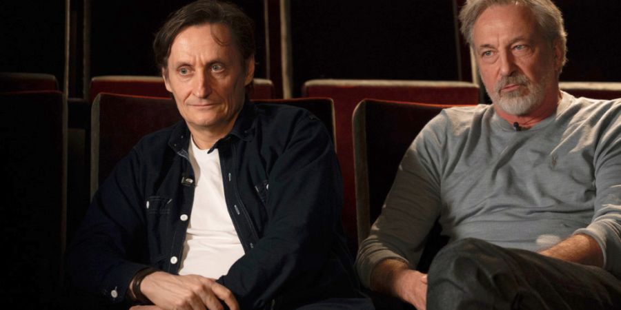 Martin Schilt (links) zusammen mit seinem Co-Regisseur Bernard Weber.