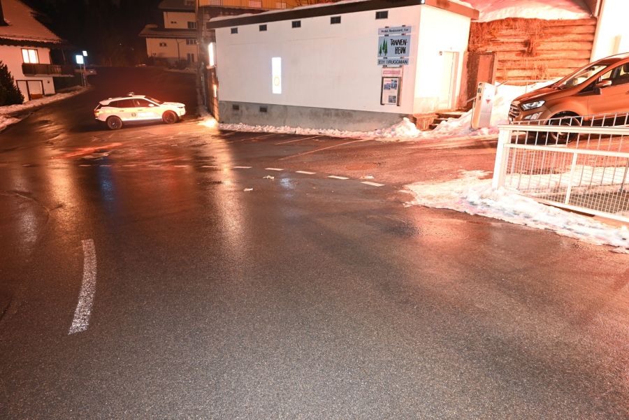 Unfallstelle Flumserberg