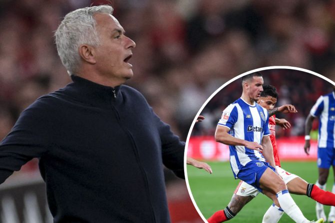 José Mourinho Benfica Porto