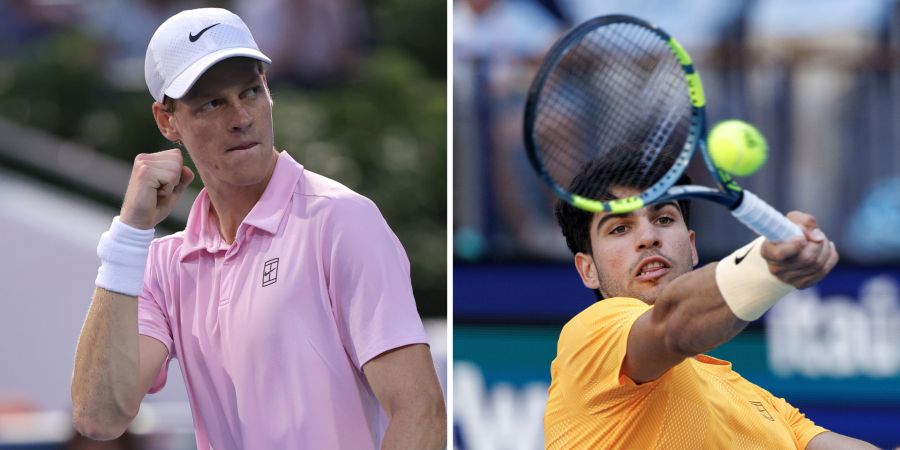 Jannik Sinner Carlos Alcaraz