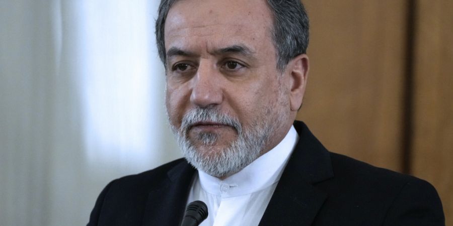 ARCHIV - Der iranische Außenminister Abbas Araghtschi. Foto: Vahid Salemi/AP/dpa