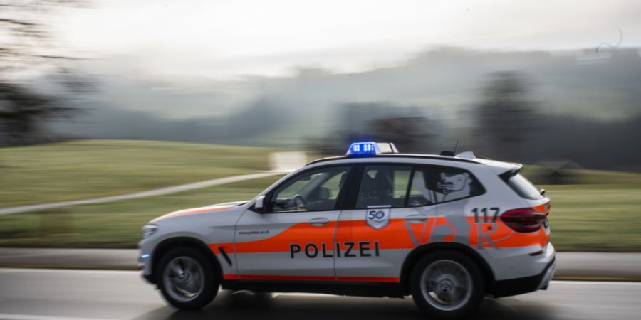Die Ausserrhoder Polizei hat ein turbulentes Wochenende hinter sich. (Archivbild)