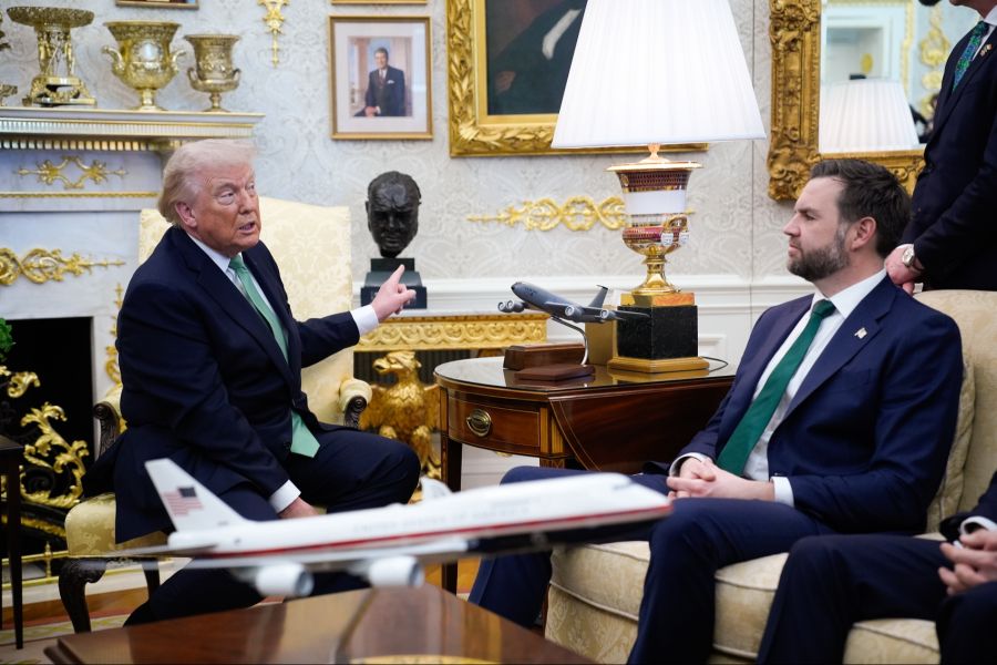 Laut Experte Christoph Frei kommt der Vizepräsident mit seinen isolationistischen Standpunkten bei seinem Chef weniger gut an.