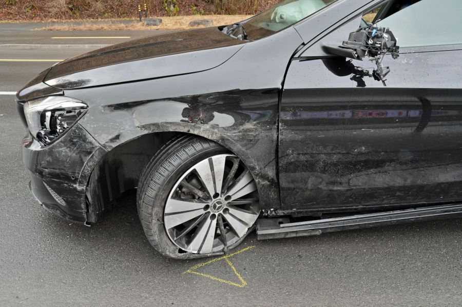 Kollision Sachschaden