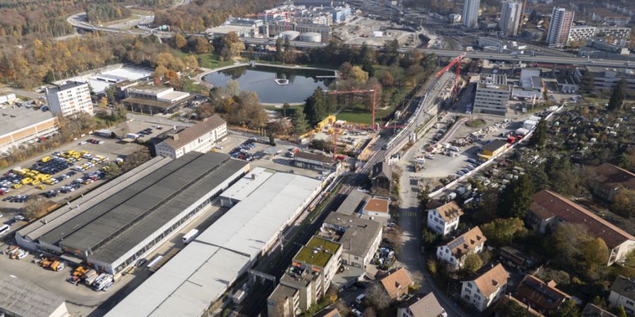 In Ausserholligen werden in den nächsten Jahren zahlreiche Entwicklungsprojekte umgesetzt. (Archivbild)