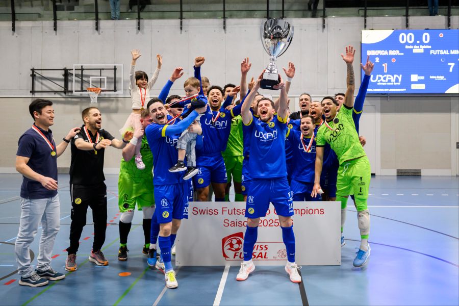 Futsal Minerva holt sich den Cup-Sieg.