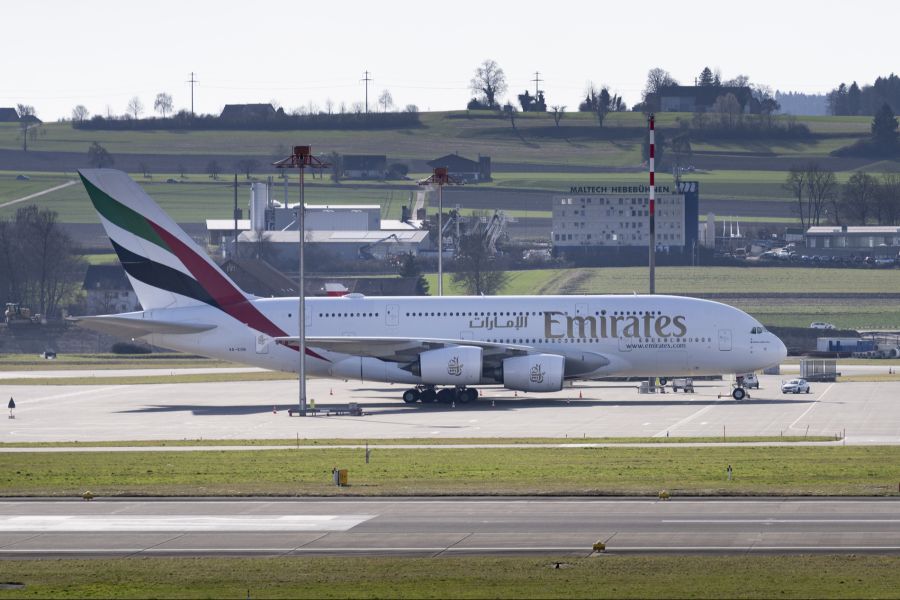 Auch ab Zürich sind Flüge in den Golf derzeit schwach gebucht.