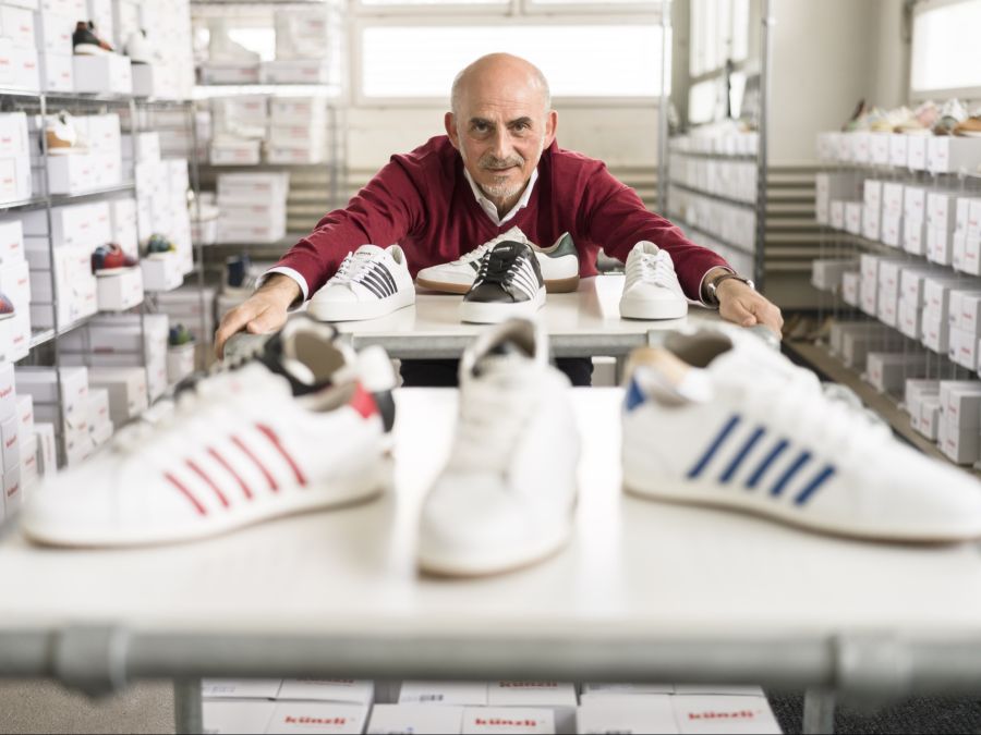 Roberto Martullo ist Inhaber und CEO der Schuhmarke Künzli.
