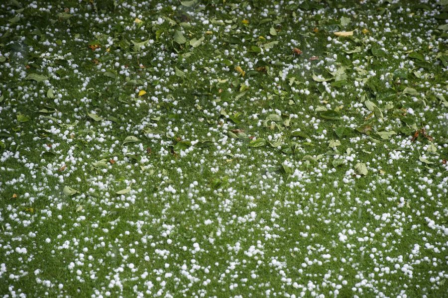 In Luzern und in Teilen der Ostschweiz kam es am Sonntag zu Hagelschauern. (Archivbild)