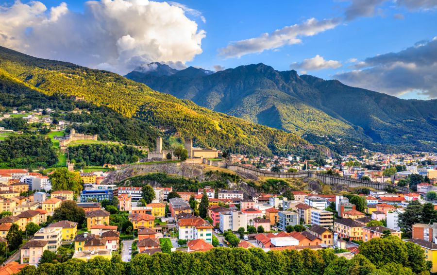 Bellinzona, Tessin, Schweiz