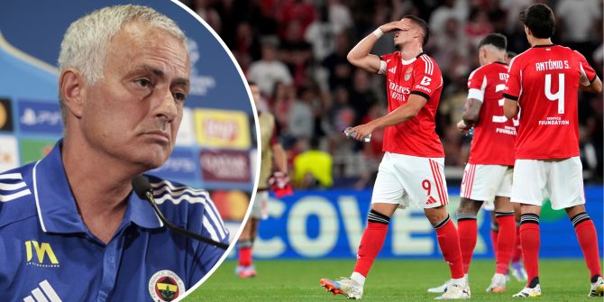 José Mourinho Benfica Lissabon