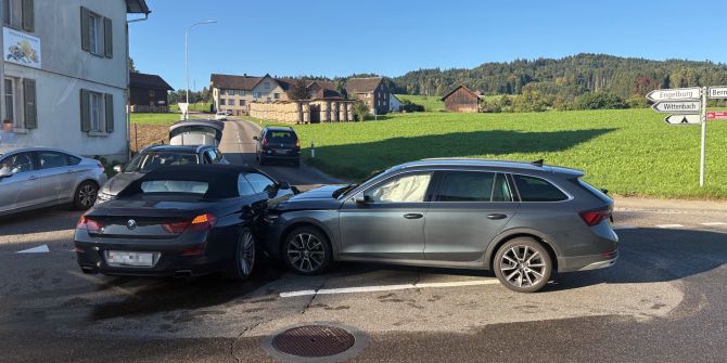 Kollision in Bernhardzell