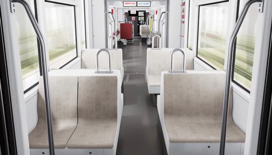 Die dortigen Trams von Bernmobil sind seit 2023 mit ergonomischen Holzsitzen ausgestattet.