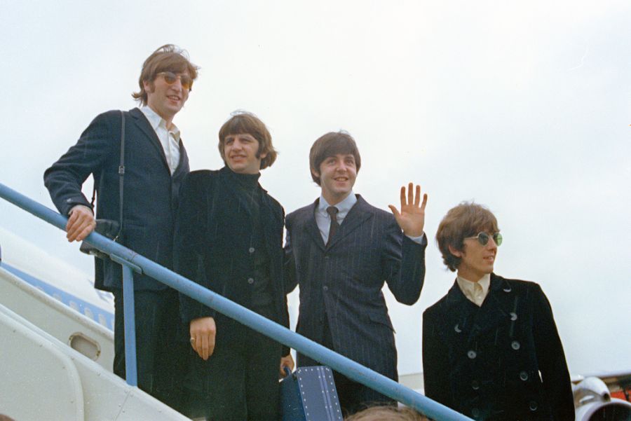 Die Beatles im Jahr 1966.