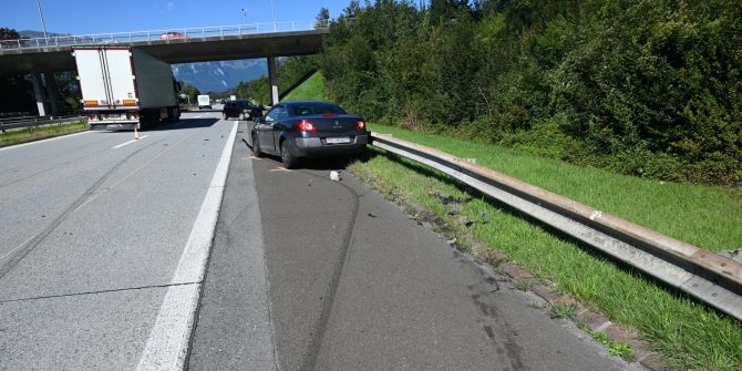 Auffahrkollision A13