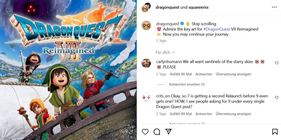 dragon quest reimagined vii