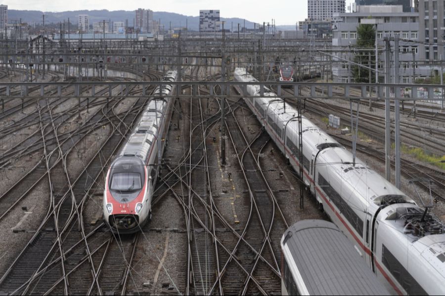 Die meisten SBB-Züge verfügen über eine Klimaanlage.