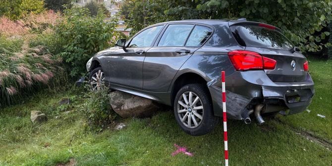 Unfall in Rickenbach