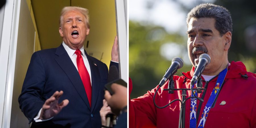 Donald Trump Nicolas Maduro