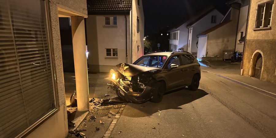 Schinznach Dorf Unfall