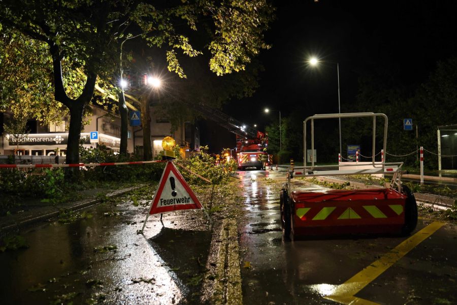 Mehrere Strassen mussten freigeräumt werden.