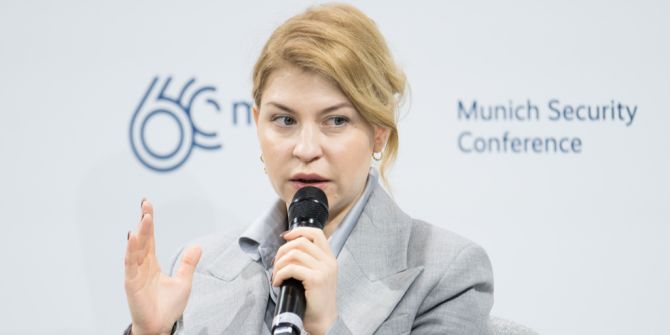 Olha Stefanischyna ukraine