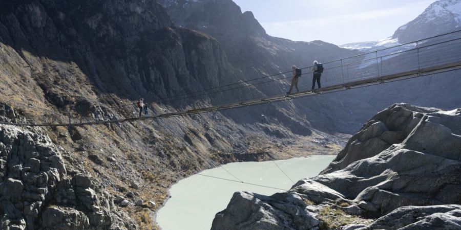 Das geplante Wasserkraftprojekt an der Trift sorgt in der Standortgemeinde Innertkirchen für rote Köpfe. (Archivbild)