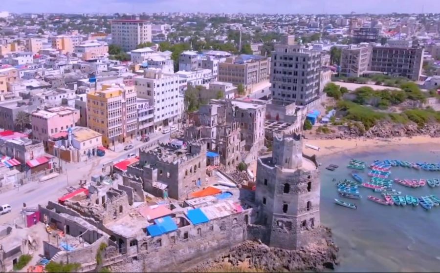 Die somalische Hauptstadt Mogadischu.