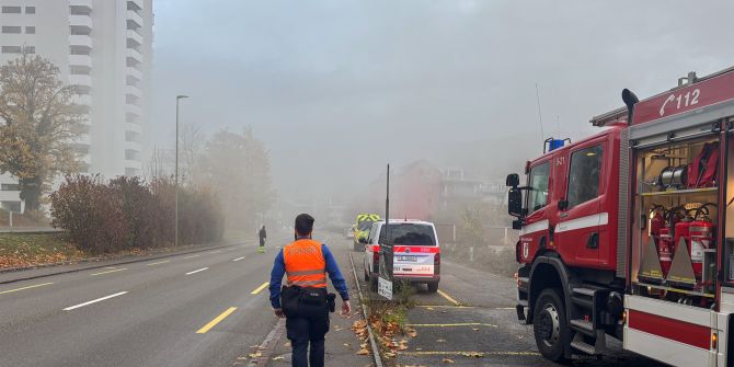 Rauchentwicklung Brand