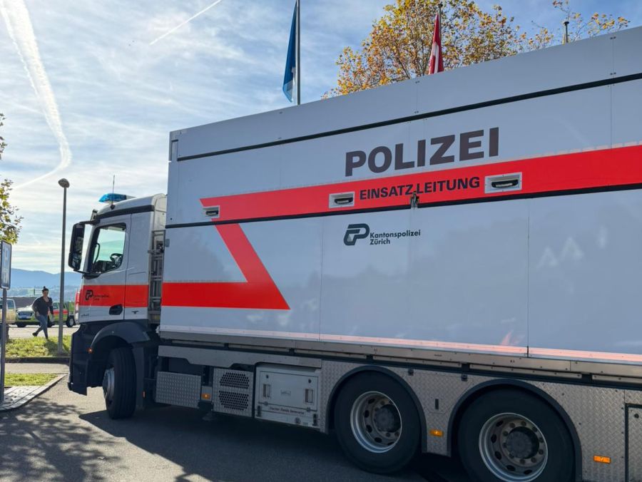 Bilder von Einsatz in Meilen ZH.