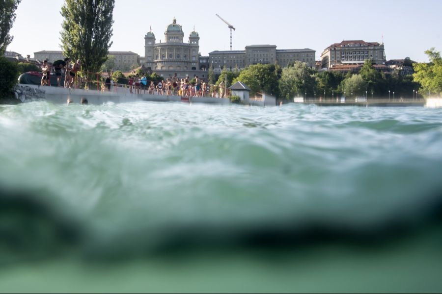 Im Marzili in Bern erlebte Nau.ch-Leserin Rayana R. Belästigung.