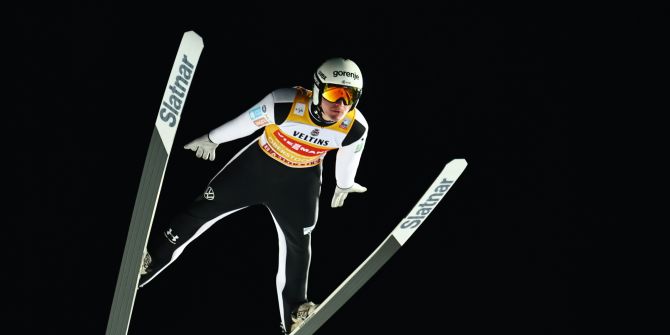 Skispringen Vierschanzentournee.